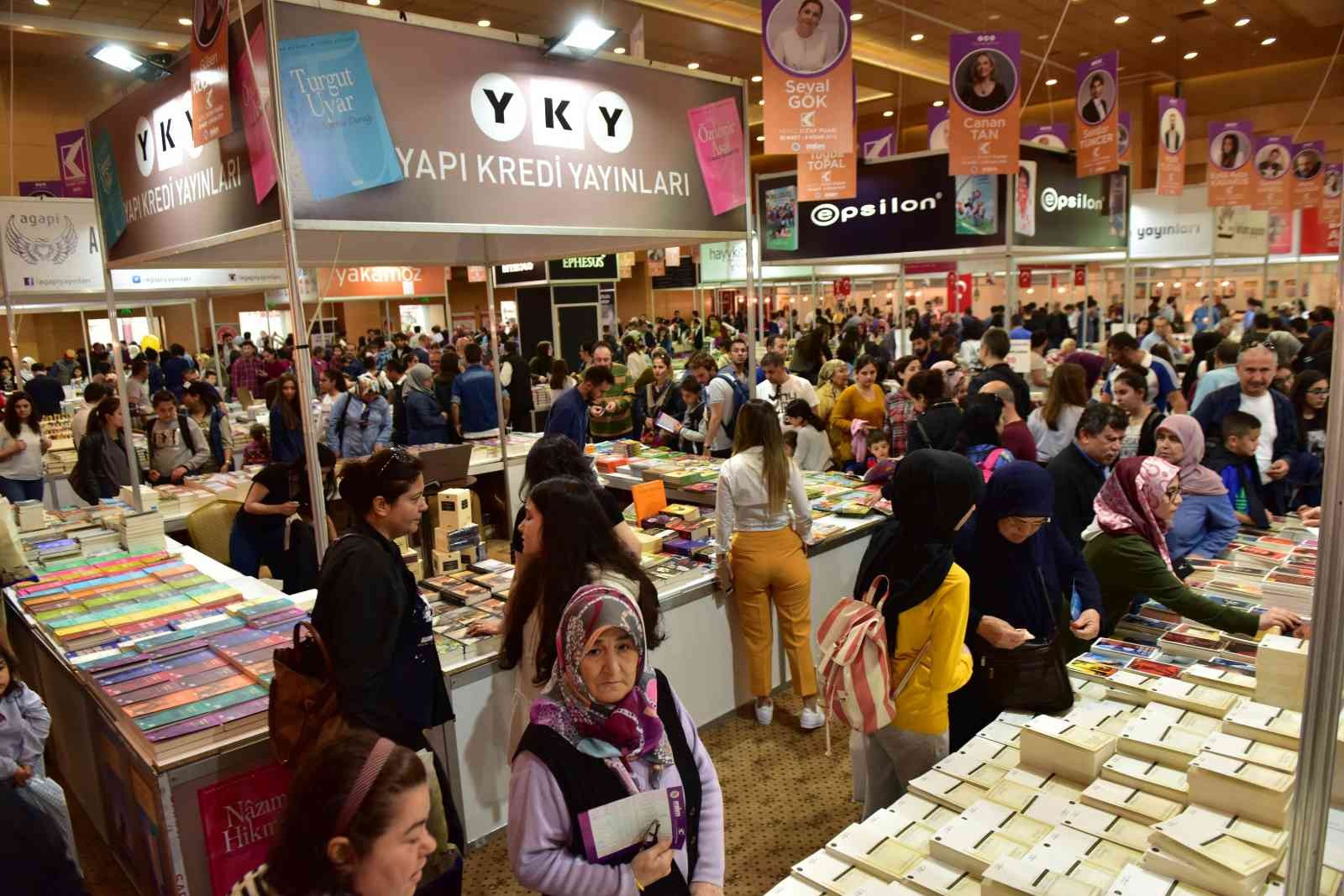 Kepez Kitap Fuarı Kitapseverleri Buluşturdu